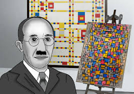 Have students use crayons, colored pencils, paint, markers, or a digital paint when students are finished coloring their pages, ask them to tally how many squares and rectangles are in their work as well as how many of each color shape they included. Piet Mondrian Paintings Bio Ideas Theartstory