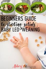 How to know your baby is ready for solid foods. Baby Led Weaning Blw A Beginners Guide For Starting Solids Without Spoon Feeding Abbey S Kitchen