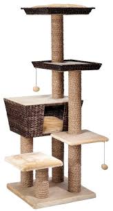 Arbre A Chat Osier Moletonne Arbre A Chat Arbres A Chat Maison Arbre A Chat Diy