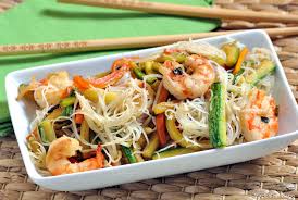 Check spelling or type a new query. Spaghetti Di Riso Con Gamberi E Verdure Stagioni Nel Piatto