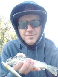 Slow Ice Fishing Day at Pontiac Lake, Michigan