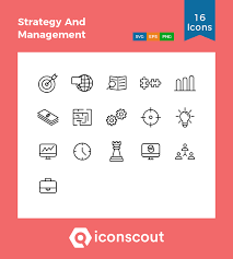 Download Strategy And Management Icon Pack Available In Svg Png Eps Ai Icon Fonts Icon Pack Icon Font Icon