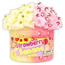 Strawberry Banana Cloud Slime Scented (240ml) : Amazon.com.au: Toys & Games