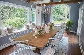 This dining room feels more comfortable, and it's a space that could be dressed up or dressed down. The Property Brothers Most Amazing Home Makeovers Loveproperty Com