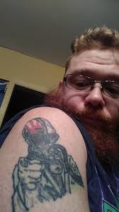 To continue the celebration of War Is The Answer's 8th year, we had to  share this themed tattoo from DeadGhoul13