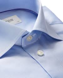 slim fit twill dress shirt