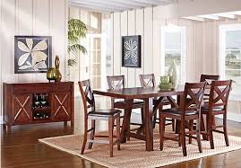 Shop For A Mango 7 Pc Counter Height Dining Room At Rooms To Go Find Dining Room Sets That Will Dining Room Sets Rooms To Go Furniture At Home Furniture Store