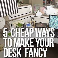 5 Cheap Ways To Dress Up Your Desk Video Office Decor Professional Office Ideas For Work Work Office Decor