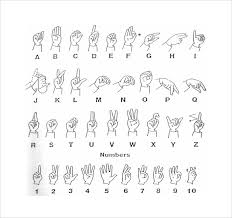 Baby Sign Language Printable Chart Prototypal Asl Chart