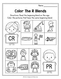 Beginning Blends Worksheets Bundle Consonant Blends Blends Worksheets Kindergarten Worksheets Consonant Blends Activities