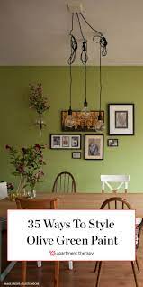 Maybe you would like to learn more about one of these? 35 Olive Green Paint Ideas That Ll Make Any Room Feel More Sophisticated Olive Green Paints Green Painted Walls Green Dining Room Walls