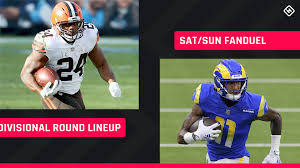 Today's podcast is all dfs! Divisional Round Fanduel Picks Nfl Dfs Lineup Advice For Daily Fantasy Football Playoff Tournaments Sporting News