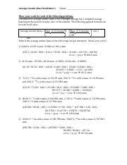If one of the isotope has an abundance of. 02 06 Average Atomic Mass Worksheet 2 Answers 1 Doc Average Atomic Mass Worksheet 2 Name Show Your Work For Each Of The Following Problems Course Hero
