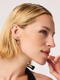 Pearl Huggie Earrings