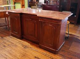 Counter table cannoli kitchen kitchen redesign kitchen rug sets. Antique Kitchen Island W Stone Top Salvage One