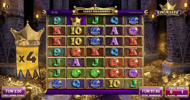 Kingmaker Megaways Slot Game Review 2024