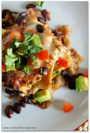 Stir in the sour cream, half the cheese and the lasagna noodles. Recipe For Crockpot Mexican Lasagna And The Missing Shoe Saga Continued 365 Days Of Slow Cooking And Pressure Cooking