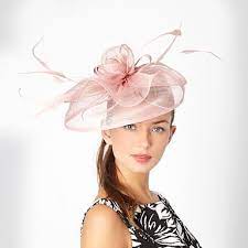 Pin By Divya Sharma On Accessories Likes Pink Fascinator High Tea Hats Fascinator