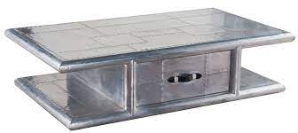 A glass coffee table makes for an elegant, subtle addition to the room, while a coffee table with storage is perfect for creating space for a striking centerpiece. Aviator Aluminium Coffee Table Vintage Coffee Tables By Designer Sofas For You