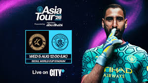 Assista ao vivo na CITY+: K-League All Stars vs Man City