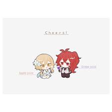 In the manga, the events takes back to the past and before the actual story begins. Genshin Impact Diluc Lumine Chibi Impact Character Wallpaper