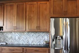 Herringbone Backsplash Suburban Bees Wood Tile Kitchen Backsplash Wood Tile Kitchen Kitchen Backsplash Designs