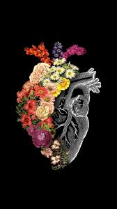 A Heart Full Of Flowers Lockscreen Wallpaper Flowers Full Heart Lockscreen Wallpaper Zeichnung Heart Iphone Wallpaper Flower Art Iphone Wallpaper