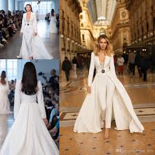 Bridal Pantsuit With Train Off 79 Buy Get the best deals on wedding dress pantsuit and save up to 70% off at poshmark now! bridal pantsuit with train off 79 buy