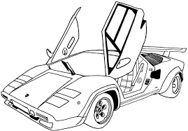 These are animated films from pixar (disney) featuring anthropomorphic cars, ie with human characteristics. Coloring Pages Car Printable Coloring Pages Printable Coloring Pages Of Sports Cars