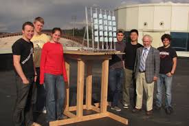 Students harness vibrations from wind for electricity
