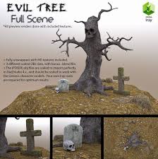 One Of My First Complete 3d Environment Sets The Package Includes All Of The Objects You See In The Preview And Wire Skull Model 3d Model Character Modeling