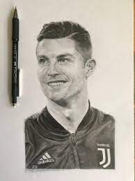 See more ideas about cristiano ronaldo, ronaldo, ronaldo pictures. Cristiano Ronaldo Drawings Sketch With Pencil Shadow Portrait Cr7 Logo Jersey