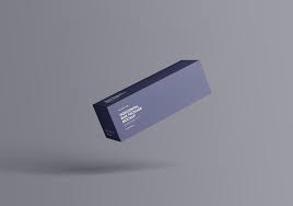 Horizontal Package Box Mockup Box Mockup Box Packaging Packaging