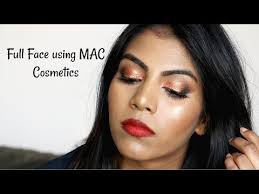 Full Face Using Mac Cosmetics Nc44 Mac Makeup For Brown