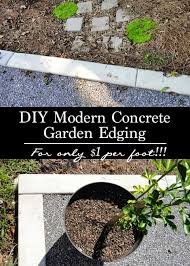Terra Urbem Diy Modern Concrete Garden Edging Concrete Garden Edging Concrete Garden Garden Edging