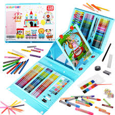 The list includes the best paints, drawing materials, & playdough. 5 Mo Finance Kinspory 228 Pcs Art Set With Double Side Easel Abunda