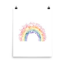 Download Watercolor Rainbow Art Print Lz Cathcart