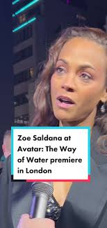 ‘Good things are worth the wait’ #ZoeSaldana speaks about  #AvatarTheWayofWater and #JamesCameron’s vision for the franchise #Avatar