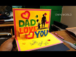 Ideas for making birthday cards for dad at home. Father S Day 2020 Greeting Cards With Messages How To Make Beautiful And Simple Handmade Cards At Home For Dad Watch These Diy Videos Latestly