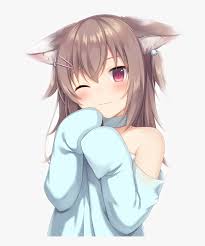 Stickers Kawaii Anime Gatitos Cute Anime Girls Neko Hd Png Download Transparent Png Image Pngitem