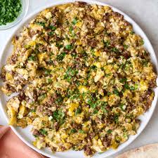 Ground Beef and Eggs