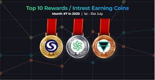 Bitcoin (btc) has had a stellar 2020, but how are other top crypto assets faring? Top 10 Best Performing Rewards Earning Crypto Assets July 2020 Summary