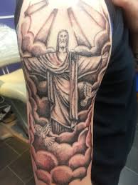 Fish and word jesus tattoos wear well on the wrist, neck, arm, back, hand, chest, and forearm. 40 Amazing Christ The Redeemer Tattoos Body Art Guru