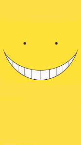 S P I R I T I O N Assassination Classroom Koro Sensei Face Anime Background