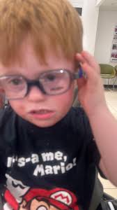 Lost detachable arm for 3-year-old's glasses