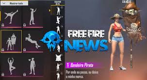 50 players parachute onto a remote island, every man for himself. Emote Bandeira Pirata Retornara Ao Free Fire Free Fire News