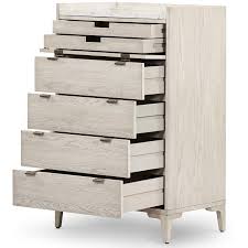 Who needs a traditionally sized chest when you can have the monterey tall 6 drawer chest? Viggo 27 Wide Vintage White Oak 6 Drawer Tall Dresser 97r45 Lamps Plus