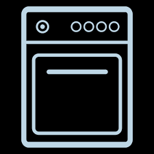 Furnace fireplace room stove icon, a stove, text, orange, apartment png. Electric Stove Line Icon Transparent Png Svg Vector