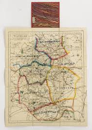 Fox Hunting Map of Wiltshire cover title | Map: Fox Hunting | First Edition