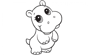 New Hippopotamus Page To Color Gallery Baby Hippo With Mother Coloring Page Free Printable Pages For Kids Animal Printables Baby Animals Cute Baby Animals